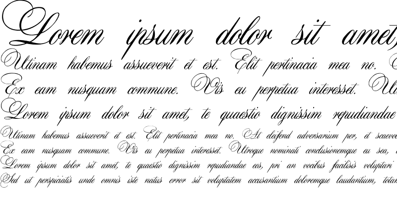Sample of Aurora Script