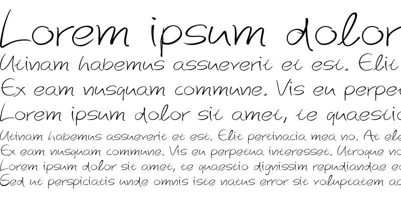 Sample of AutographScriptEF-Light