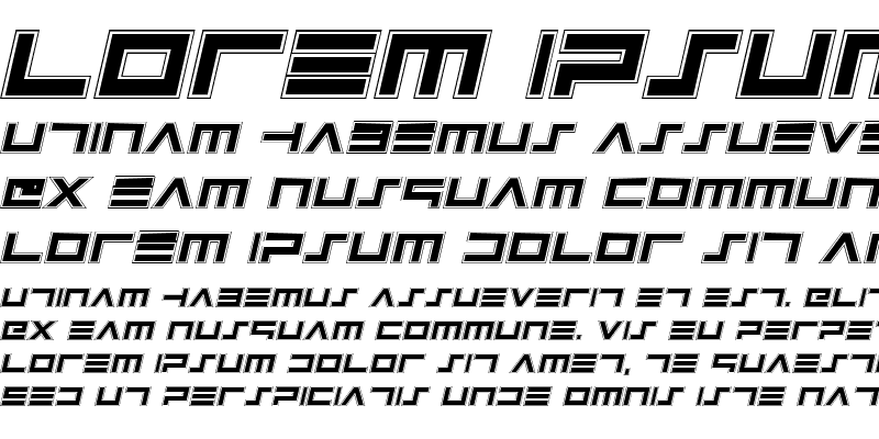 Sample of Avenger College Italic Italic
