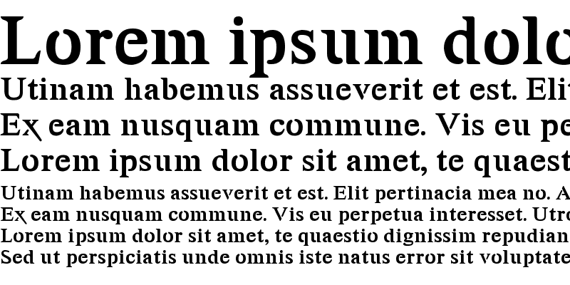 Sample of Awery Regular