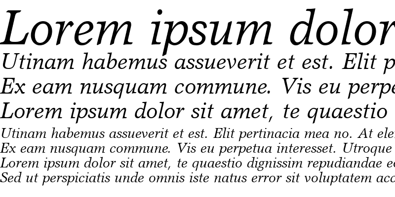 Sample of Axiomatic SSi Italic
