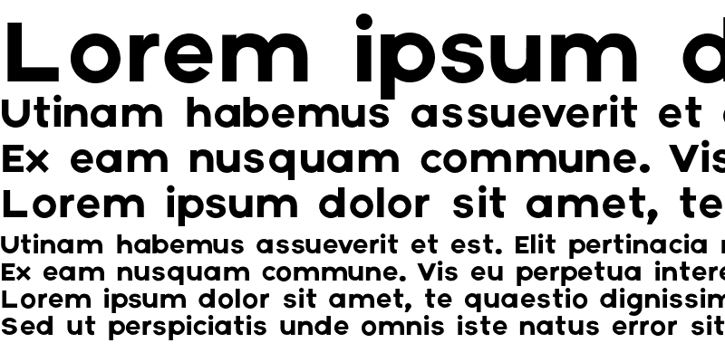 Sample of Axis Bold