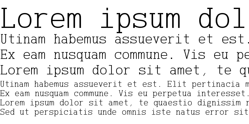 Sample of AzarMehrMonospaced SerifRegular