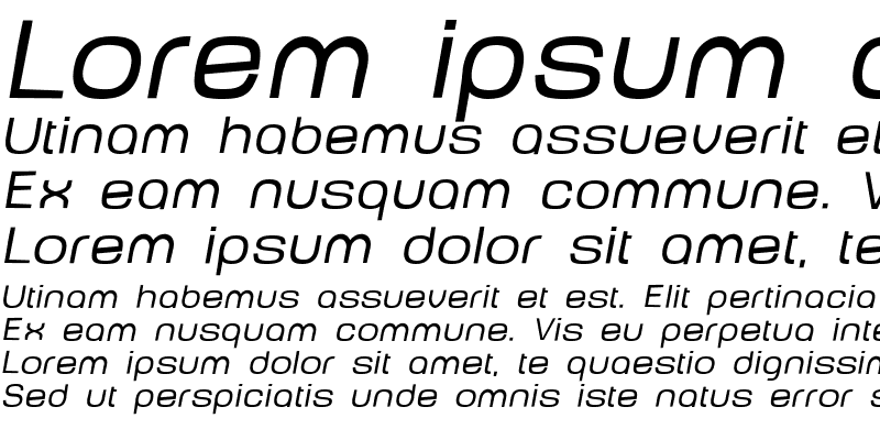 Sample of BabyMinePlump Italic