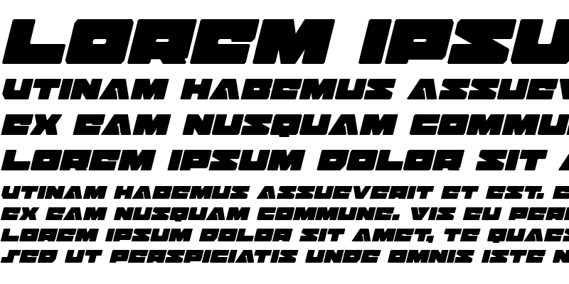Sample of Bad Axe Condensed Italic Condensed Italic