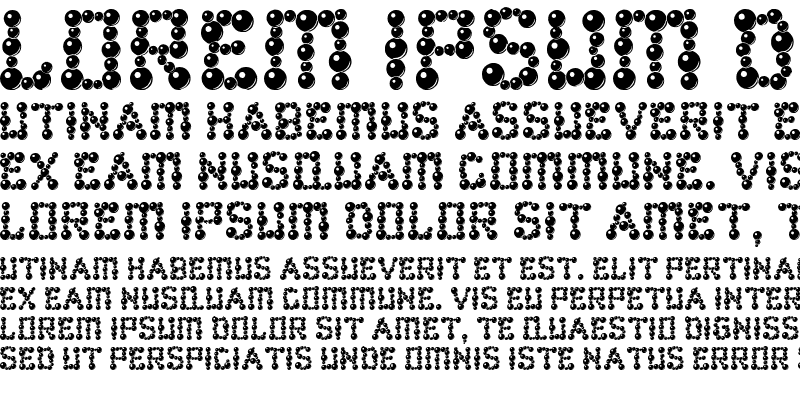 Sample of ballbearings