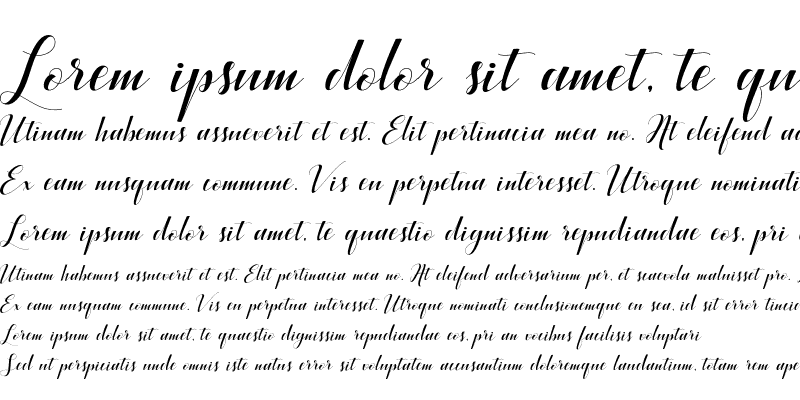 Sample of Ballqis Script