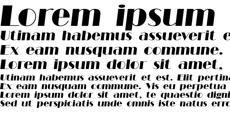 Sample of Barbe Display SSi Italic