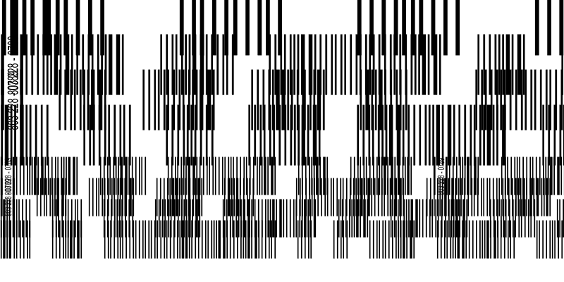 Sample of Barcode 3 of 9 Bold Italic