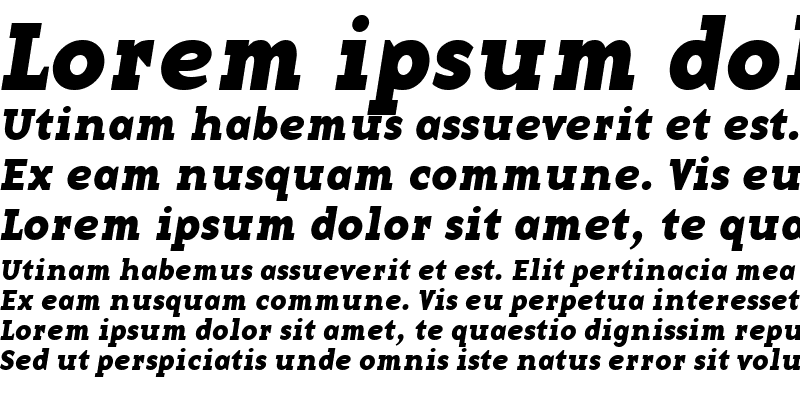 Sample of BaseTwelveSerif Bold Italic