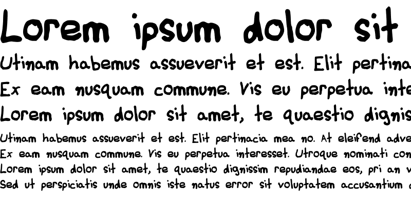 Sample of BasicHandwritingDefault