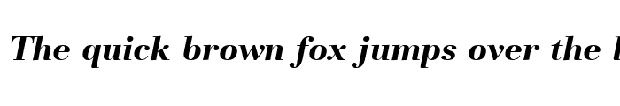 Preview of BasiliaT Bold Italic