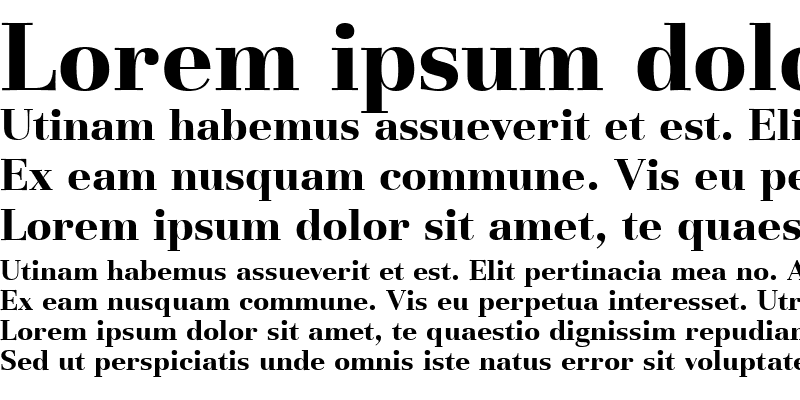 Sample of BasiliaT Bold