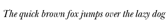 Preview of Baskerville Classico Italic