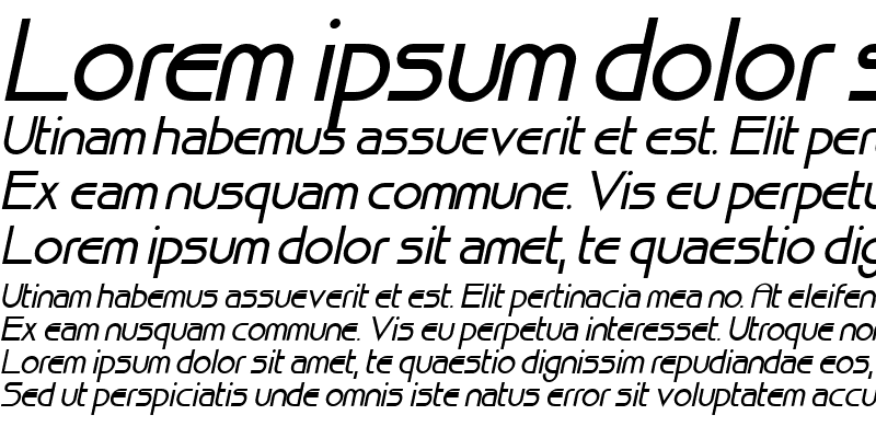 Sample of Basque Bold Italic