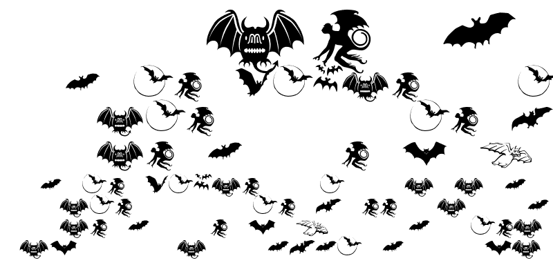 Sample of Bats-Symbols
