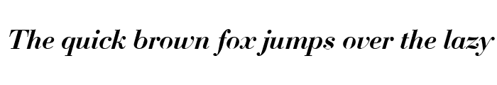 Preview of BauerBodDDemBol Italic