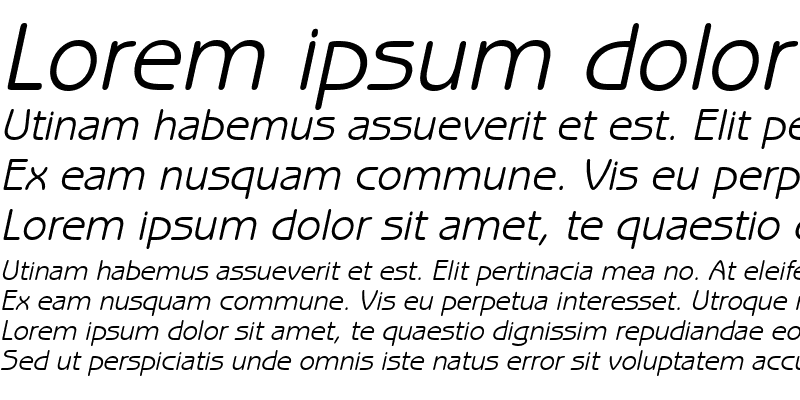 Sample of Beagle Italic