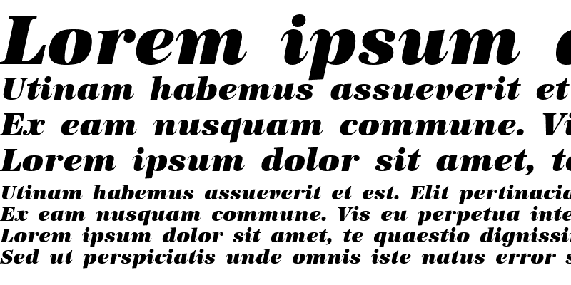 Sample of Becker Antiqua Alt Italic