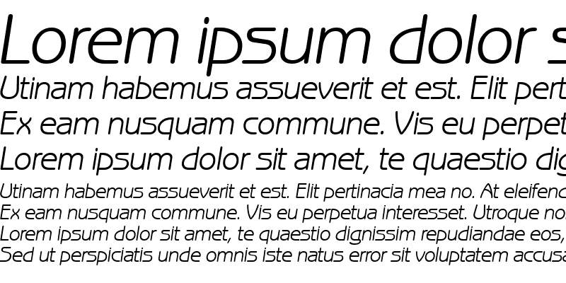 Sample of BenguiatGothicCTT Italic