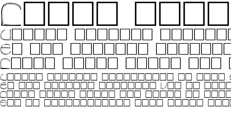 Sample of Benjamin Regular