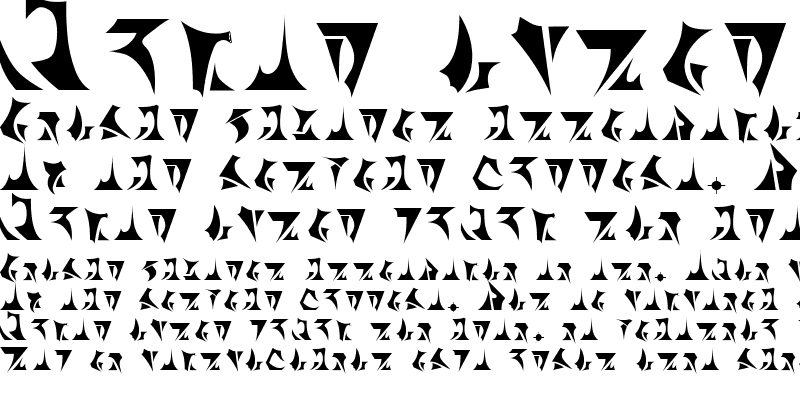 Sample of BernyKlingon Regular