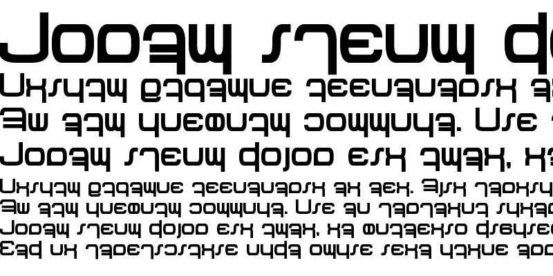 Sample of Betazed Bold