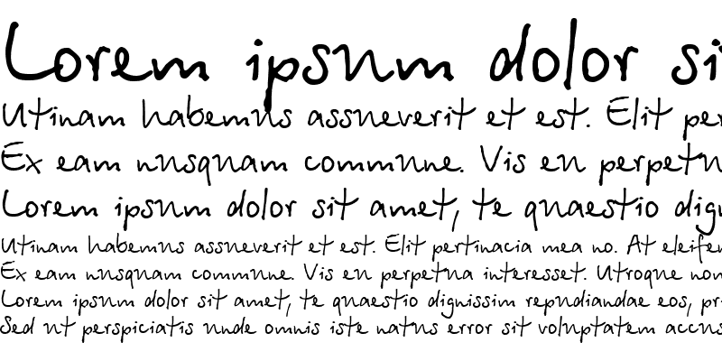 Sample of Betina Normal Cyrillic
