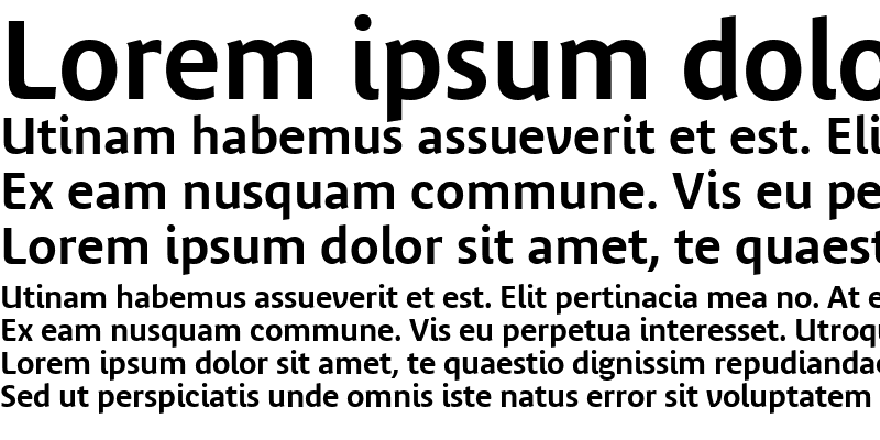 Sample of BienvenueBeta SemiBold