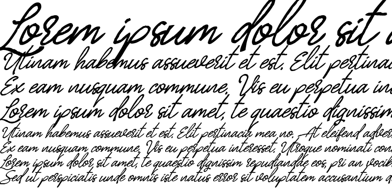 Sample of Billenia Standard