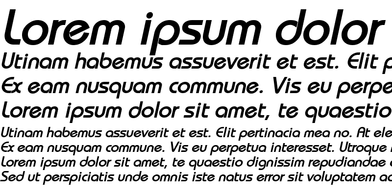 Sample of Bimini Bold Italic