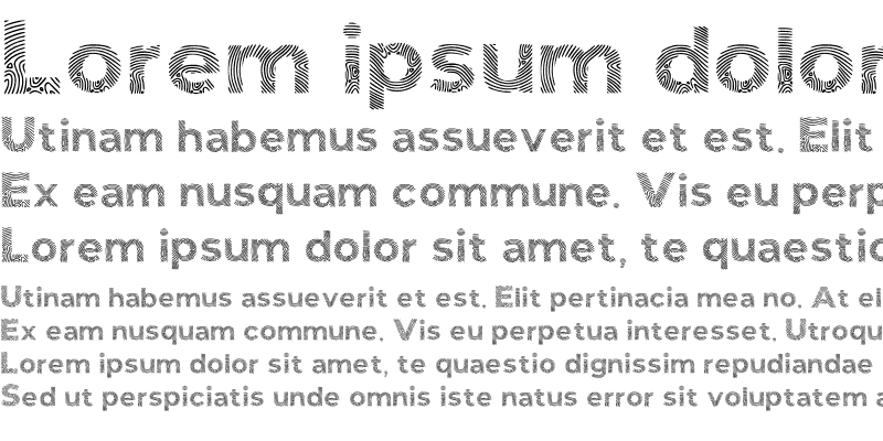 Sample of Biometro_gothic