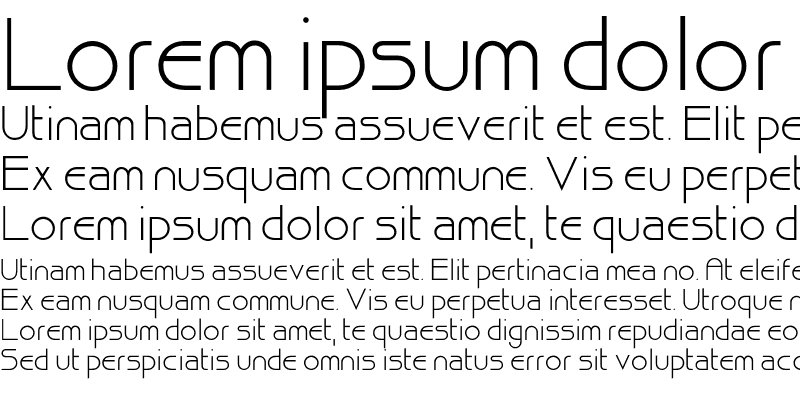 Sample of Bisque Font Regular