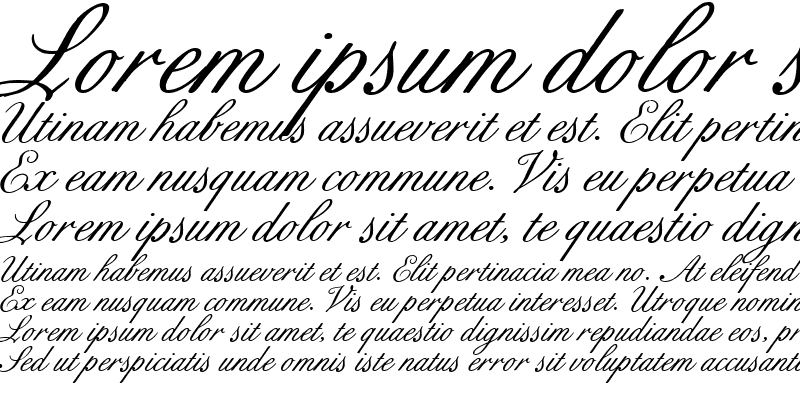 Sample of Bix Antique Script Hmk
