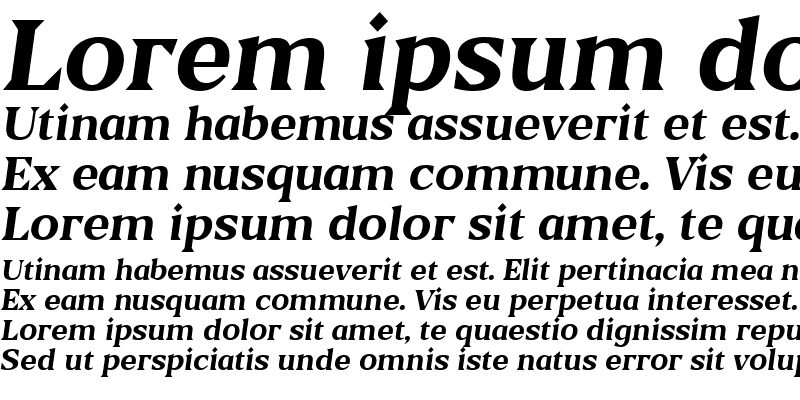 Sample of Blaak Bold PERSONAL USE Italic