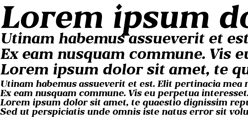 Sample of Blaak ExtraBold PERSONAL USE Italic