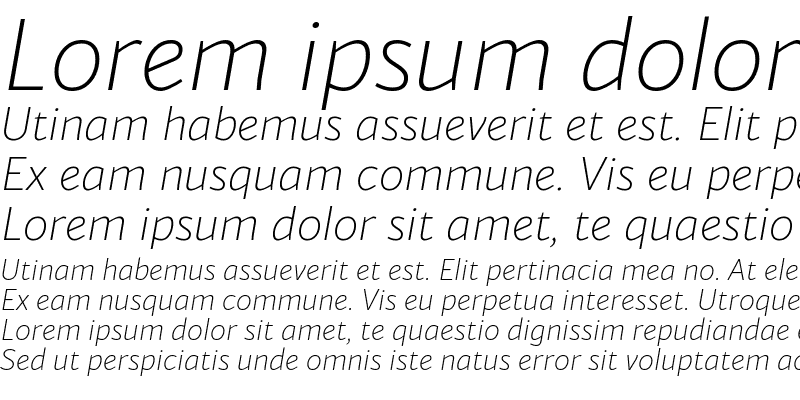 Sample of Blacker Sans Trial