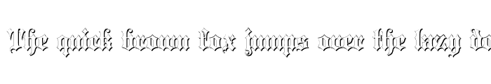 Preview of Blackletter Shadow Medium