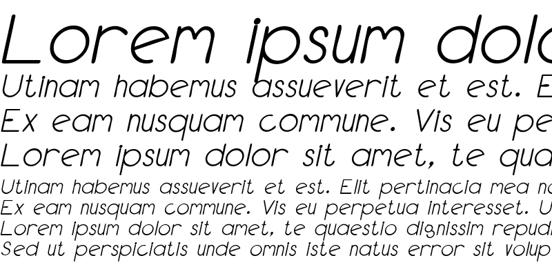 Sample of Blarney Bold Italic