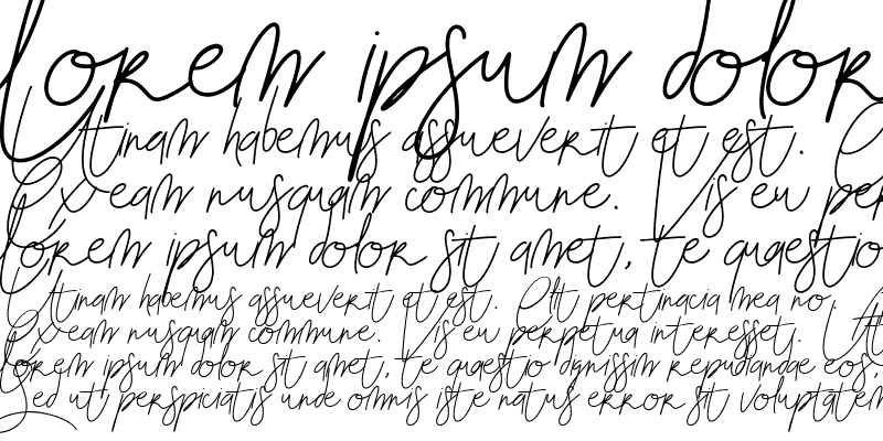 Sample of Blenheim Signature