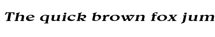 Preview of BlewExtended Italic