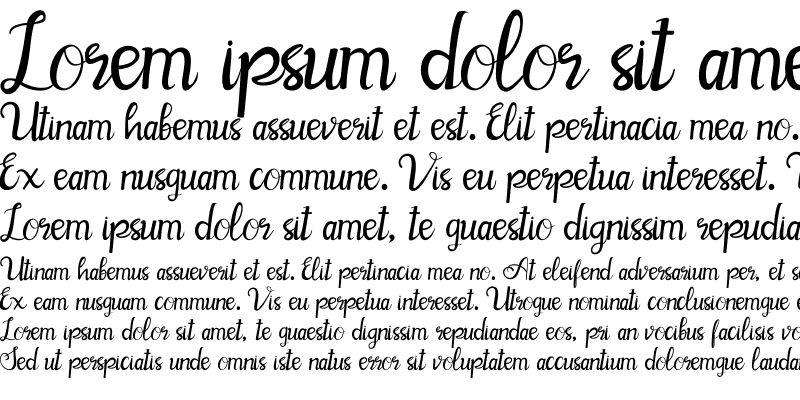 Sample of BlinkPink Regular