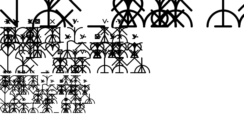 Sample of blissymbolics62