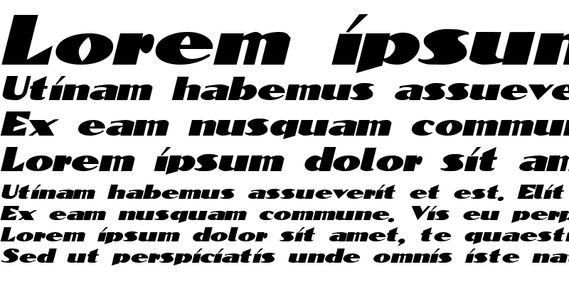 Sample of Block-Calligraphy-Extended Italic
