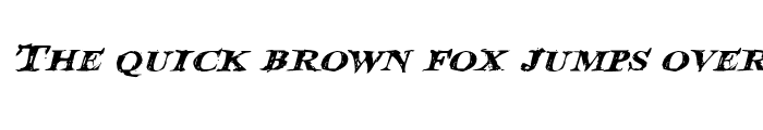 Preview of Blood Crow Expanded Italic Expanded Italic