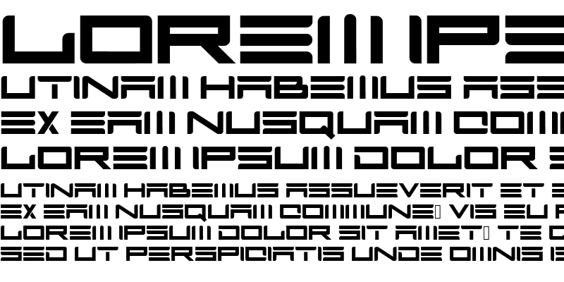 Sample of BOASTfont Sample of BOASTfont
