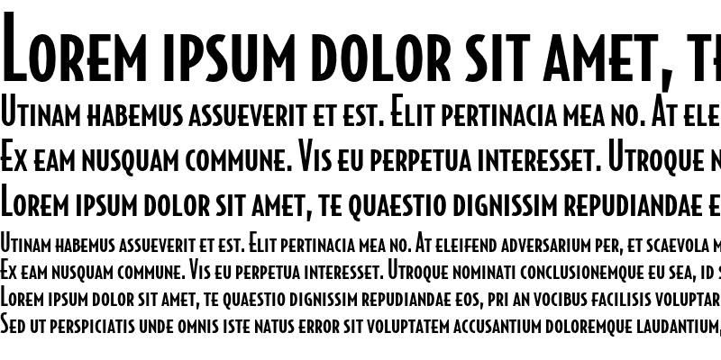 Sample of BodegaSans-MediumSmallcaps