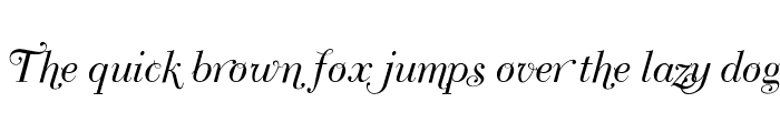 Preview of Bodoni Classic Swashes Italic
