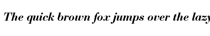 Preview of Bodoni-DTC Bold Italic
