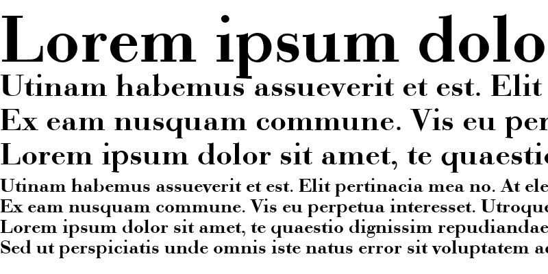 Sample of Bodonio Regular